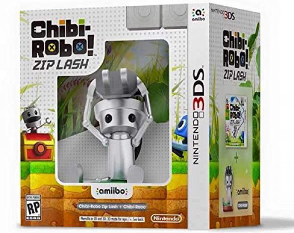 Chibi-robo! Zip Lash + Chibi-robo Amiibo 3DS Hover Image