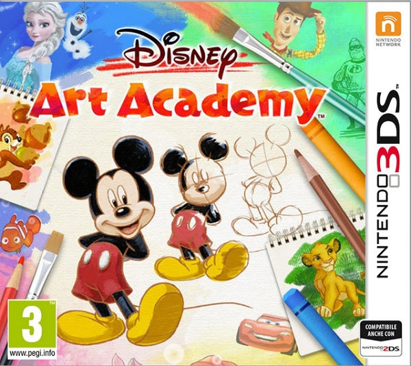 Disney Art Academy 3DS Hover Image