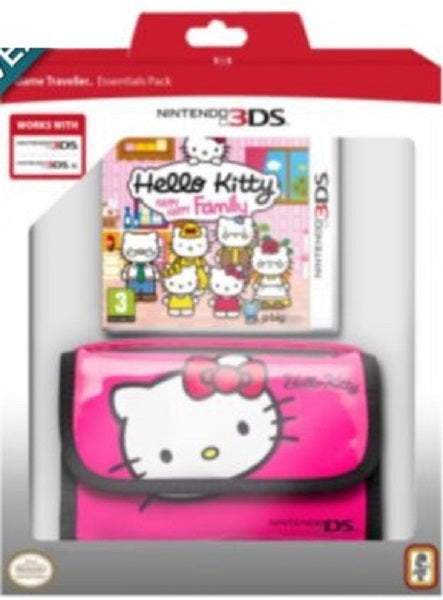 Hello Kitty:happy Happy Family + Game Traveler Pack 3DS Hover Image