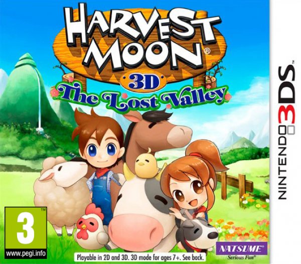 Harvest Moon: El Valle Perdido 3DS Hover Image
