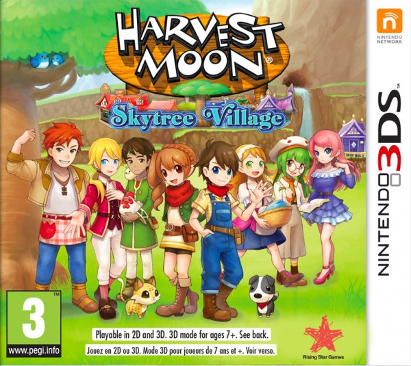 Harvest Moon: El Pueblo Del rbol Celeste 3DS Hover Image