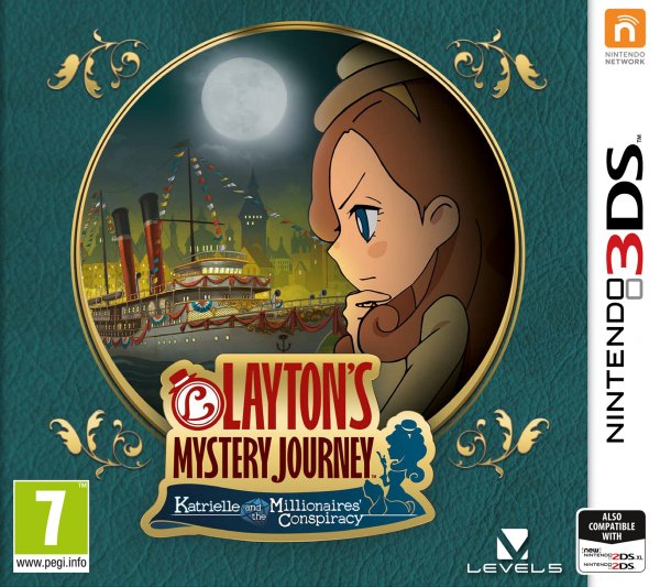 El Misterioso Viaje De Layton: Katrielle Y La Conspiración De Los Millonarios 3DS Hover Image