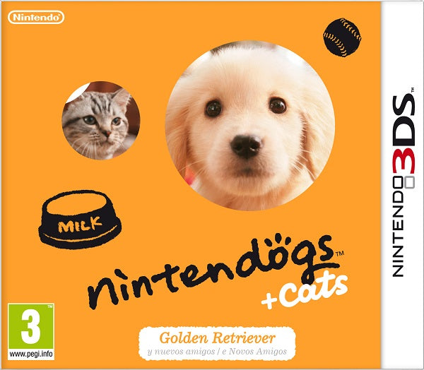 Nintendogs + Cats: Golden Retriever 3DS Hover Image