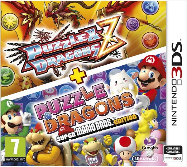 Puzzle & Dragons Z + Puzzle & Dragons Super Mario Bros. Ed. 3DS Hover Image