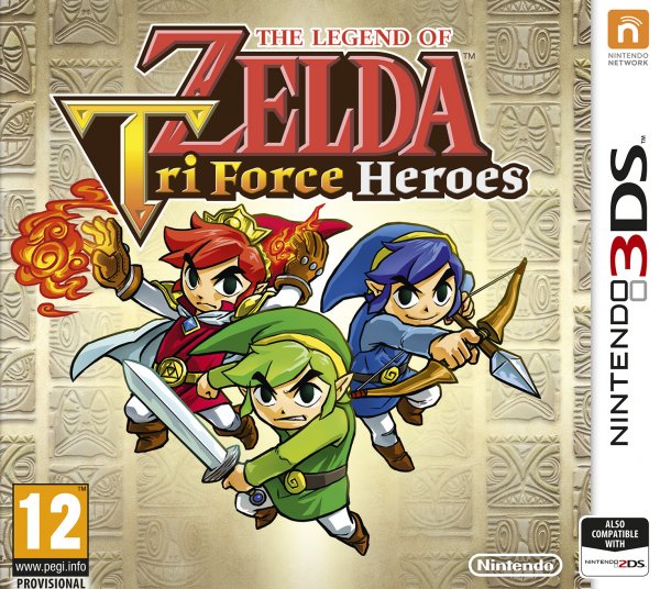 The Legend Of Zelda:tri Force Heroes 3DS Hover Image