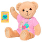 MuEco Peluche Osito Rosa Baby Born 36Cm