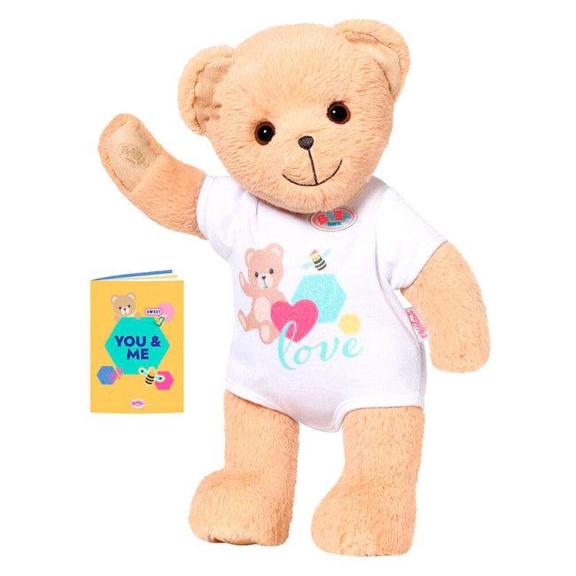 MuEco Peluche Osito Blanco Baby Born 36Cm Hover Image