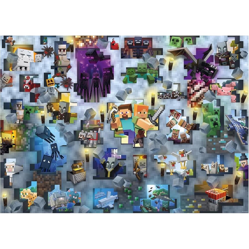 Puzzle Minecraft 1000Pzs