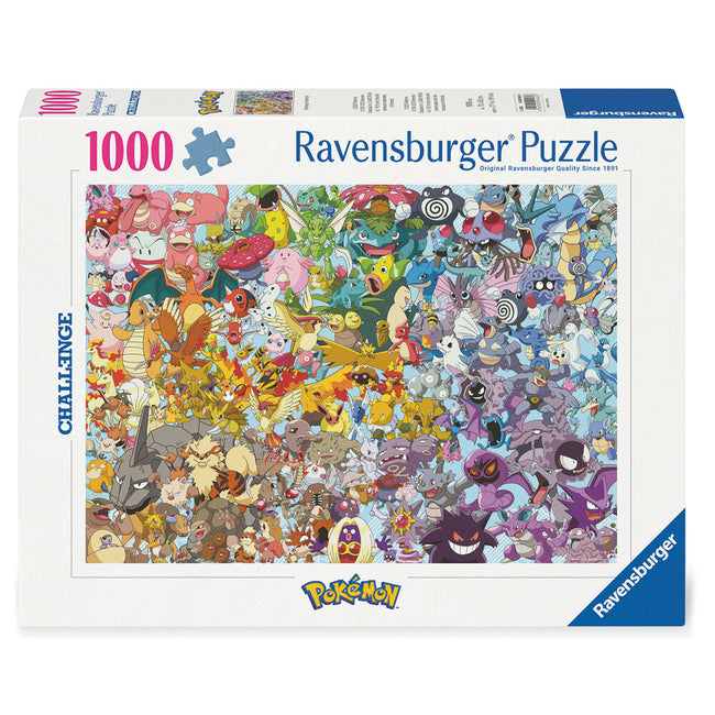 Puzzle Pokemon 1000Pzs Hover Image