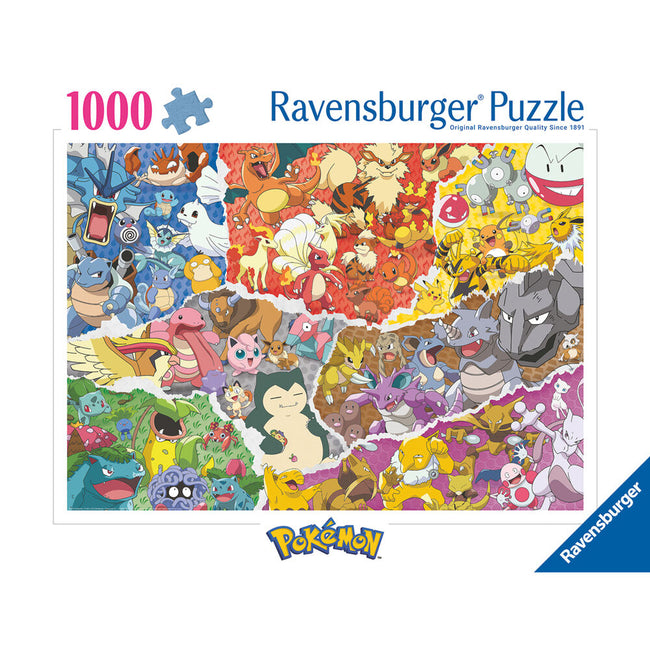Puzzle Pokemon 1000Pzs Hover Image