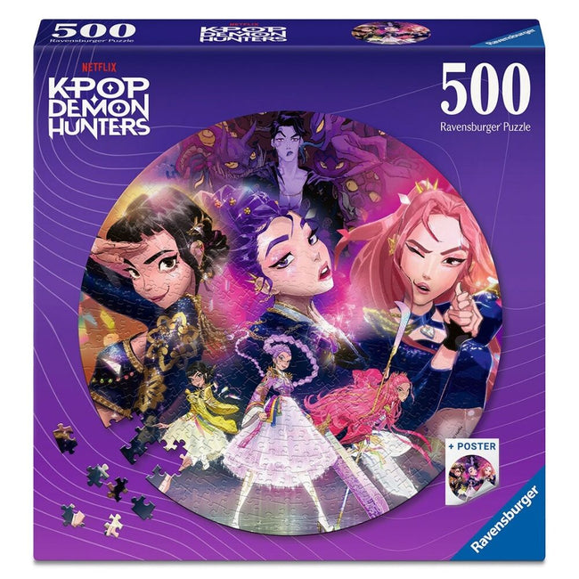Puzzle Kpop Demon Hunters 500Pzs Hover Image