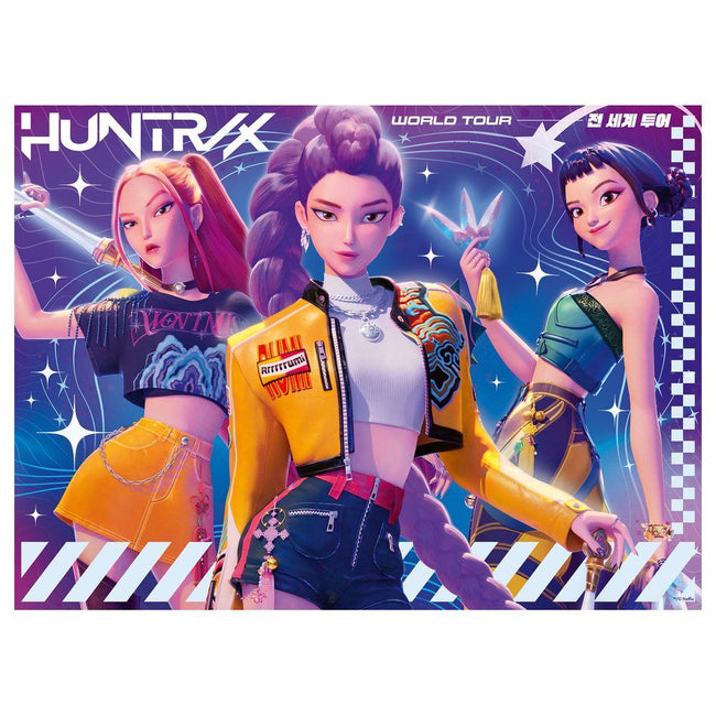 Puzzle Gira Mundial K-Pop Demon Hunters Xxl 150Pzs Hover Image