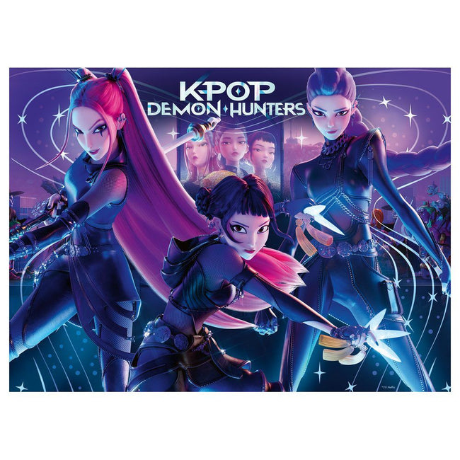 Puzzle Rumi, Mira & Zoey K-Pop Demon Hunters Xxl 300Pzs Hover Image