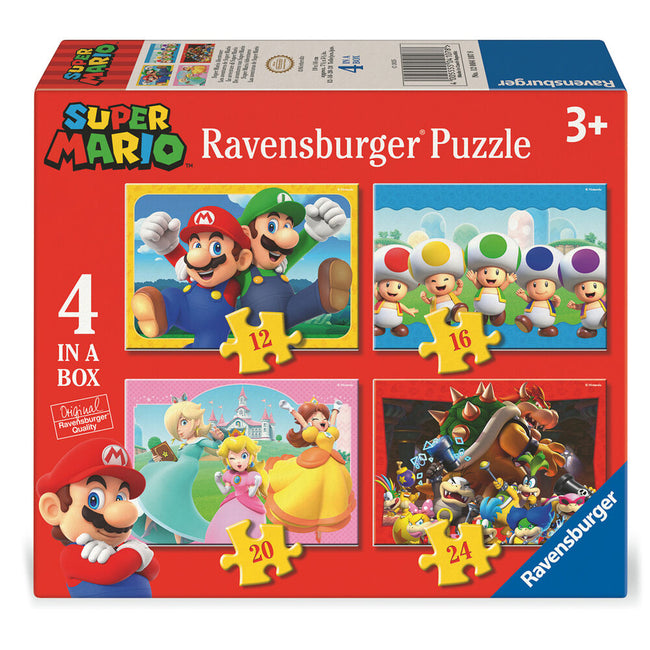 Puzzle Super Mario Bros 12-16-20-24Pzs Hover Image