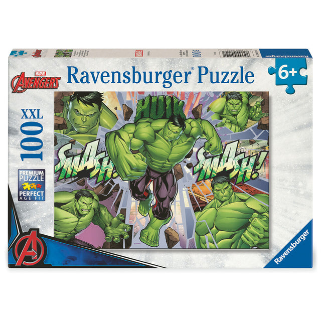 Puzzle Hulk Marvel Xxl100Pzs Hover Image