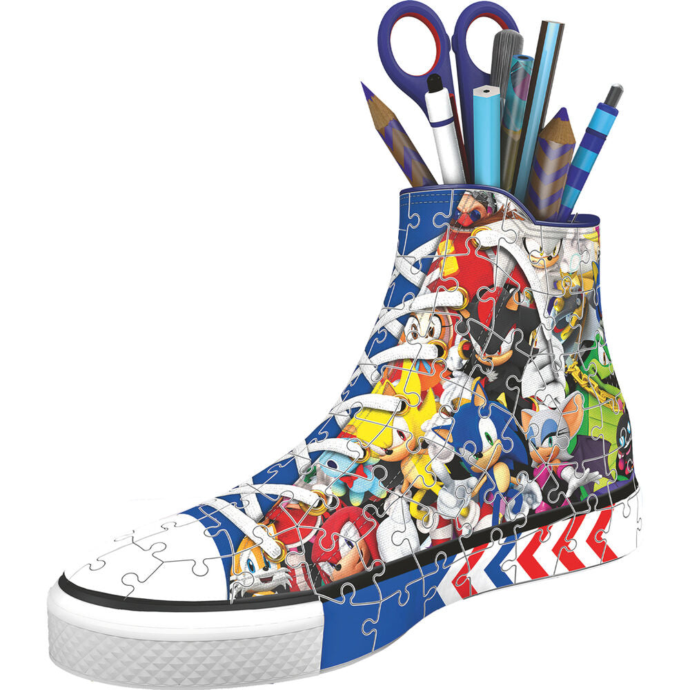 Puzzle 3D Portalapices 3D Zapatilla Sonic The Hedgehog 112Pz