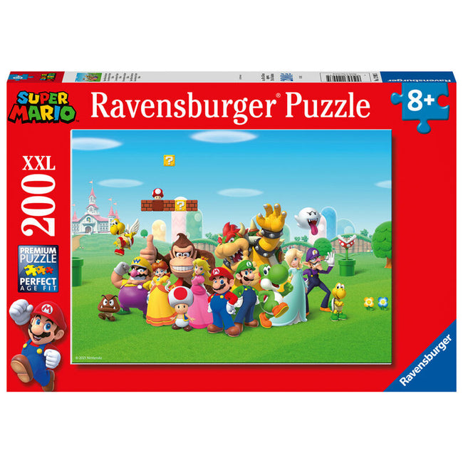Puzzle Super Mario Bros Nintendo Xxl 200Pzs Hover Image