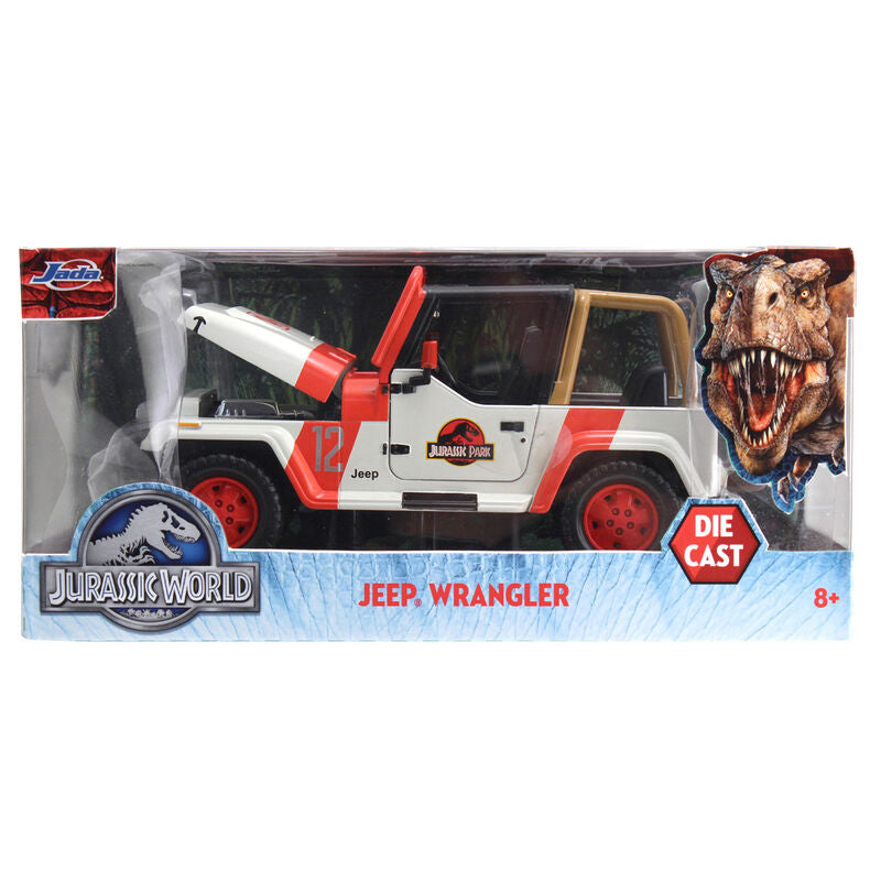 Coche Jeep Wrangler Jurassic Park 1/24