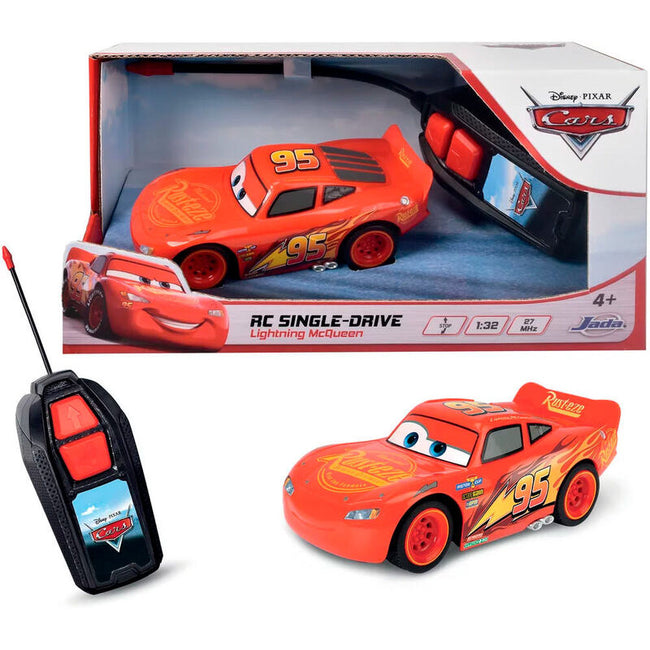 Coche Radio Control Rayo Mcqueen Cars Disney Pixar 1:32 Hover Image