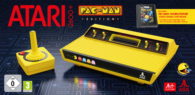 Consola Retro Atari 2600+ Pac-Man Edition Hover Image