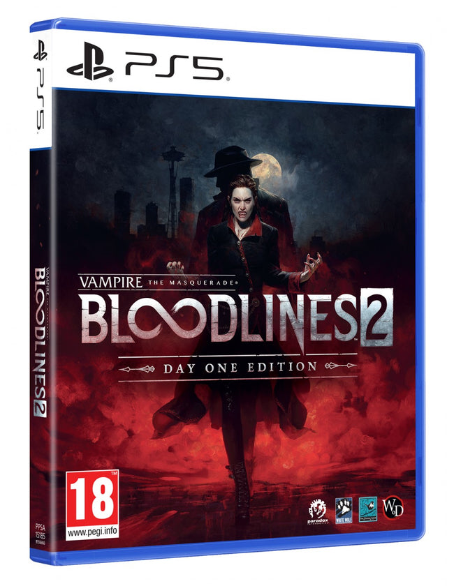 Vampire: The Masquerade - Bloodlines 2 Day 1 Edition Ps5 Hover Image