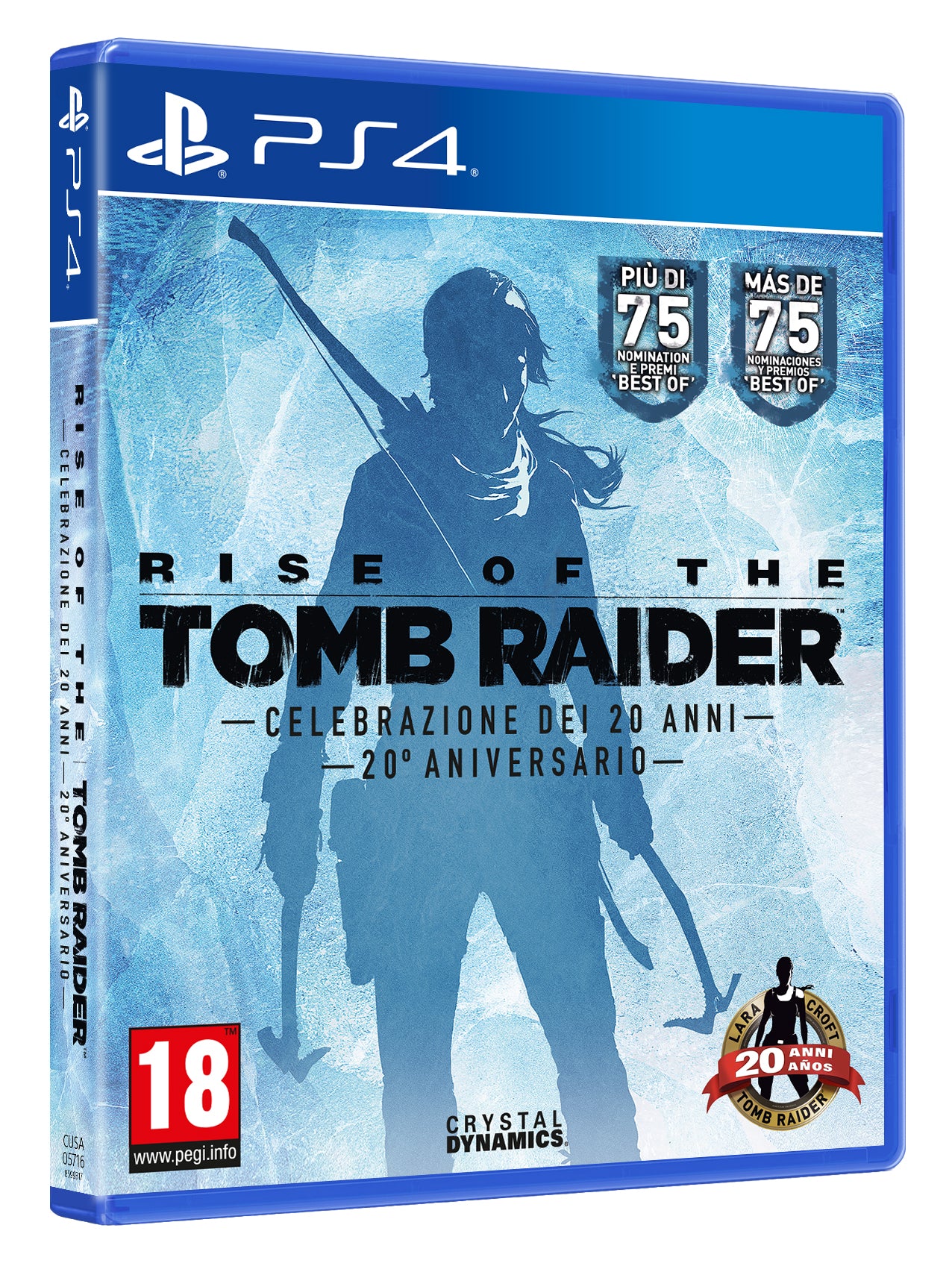 Rise Of The Tomb Raider 20 Year Celebration Ps4