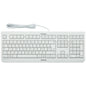 Teclado Cherry Kc 1000 Blanco