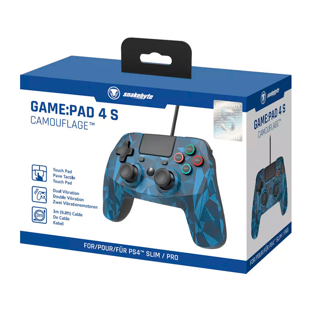 Snakebyte Game:Pad 4 S Camouflage [Ps4]