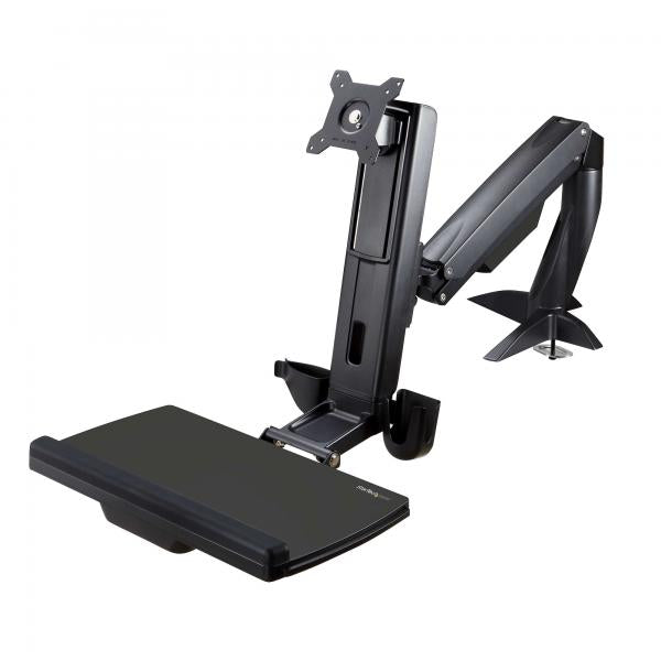 Soporte De Pie Y Sentado Startech Vesa Hasta 34 Pulgadas 100x100mm Max 7.9kg