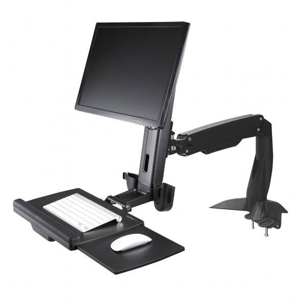 Soporte De Pie Y Sentado Startech Vesa Hasta 34 Pulgadas 100x100mm Max 7.9kg