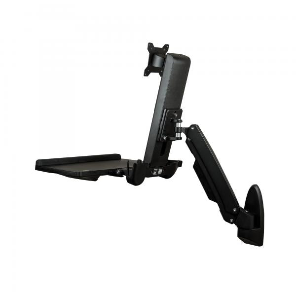 Soporte De Pie Y Sentado Startech Vesa Hasta 24 Pulgadas 100x100mm Max 8kg
