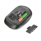 Ratón Trust Wireless Mouse Aera - Grey (sensor Optico De 800 - 1.600 Ppp Reales)