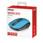 Ratón Trust Wireless Mouse Aera - Blue (sensor Optico De 800 - 1.600 Ppp Reales)