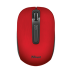 Ratón Trust Wireless Mouse Aera - Red (sensor Optico De 800 - 1.600 Ppp Reales)