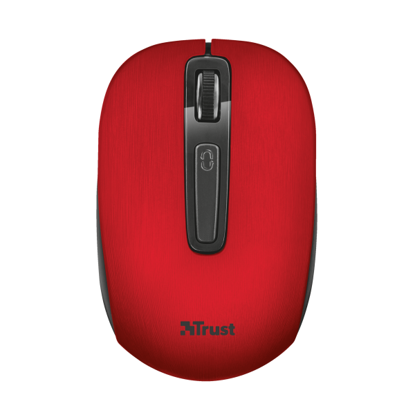 Ratón Trust Wireless Mouse Aera - Red (sensor Optico De 800 - 1.600 Ppp Reales) Main Image