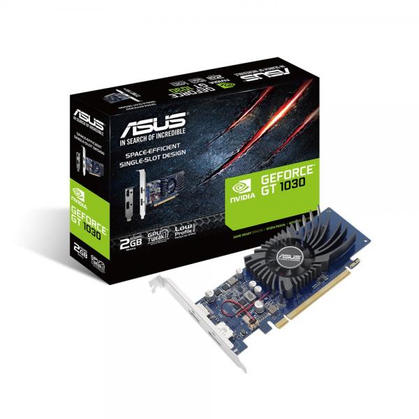Vga Asus Geforce Gt 1030 2gb Gddr5 1xdp 1xhdmi Cuda 384 64bit Ventilador