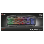 Teclado Trust Avonn Gaming Keyboard Gxt 830-rw (spain)
