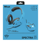 Trust Spectra Gaming Bundle Neon Blue Gxt790-sb (auricular/raton/alfombrilla)