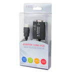 Adaptador Hdmi (m) A Vga (h) Con Audio Savio Cl-23