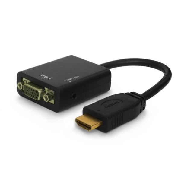 Adaptador Hdmi (m) A Vga (h) Con Audio Savio Cl-23
