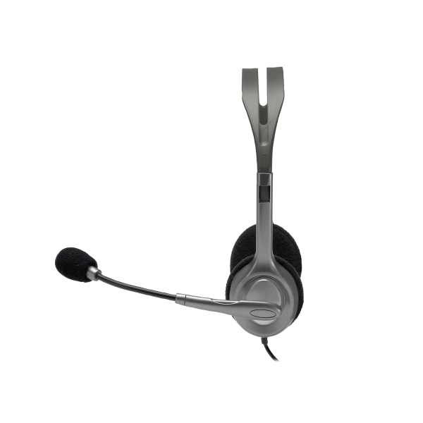 Auricular de Diadema Logitech H110 Plata