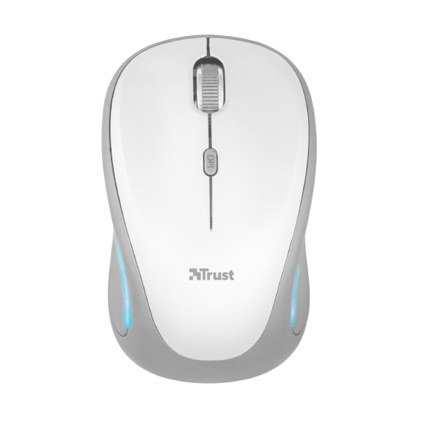 Ratón Trust Wireless Mouse Yvi Fx - White (sensor Optico De 800 - 1.600 Ppp Reales) Main Image