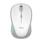 Ratón Trust Wireless Mouse Yvi Fx - White (sensor Optico De 800 - 1.600 Ppp Reales)