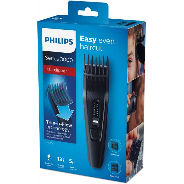 Philips Hair Clipper Series 3000 HC3510/15 Negro