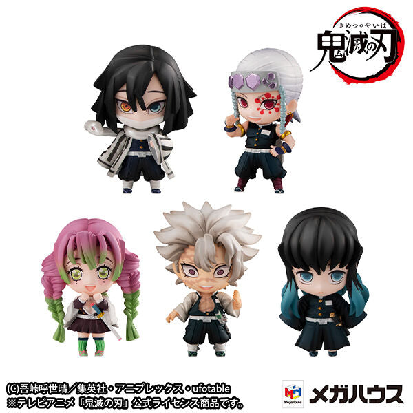 Pack 5 Figuras Tanjiro And The Hashiras Mascot Demon Slayer