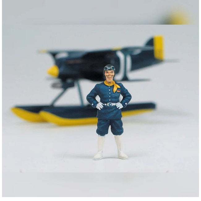 Maqueta Model Kit Curtiss R3C-0 Seaplane + Donald Curtis Por Hover Image