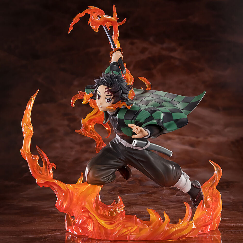 Figura Tanjiro Kamado Kyojuro Rengokus Sword Guard Demon Sla