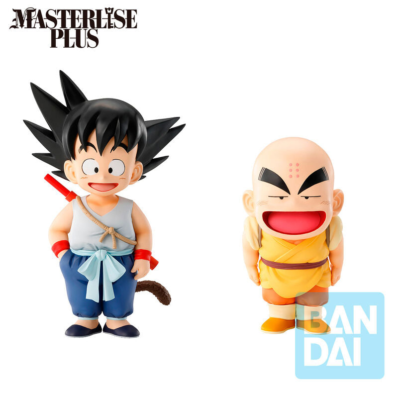 Figura Ichibansho Son Goku & Krillin Training Section Dragon