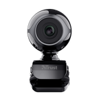 Cámara web Trust Exis Webcam Black