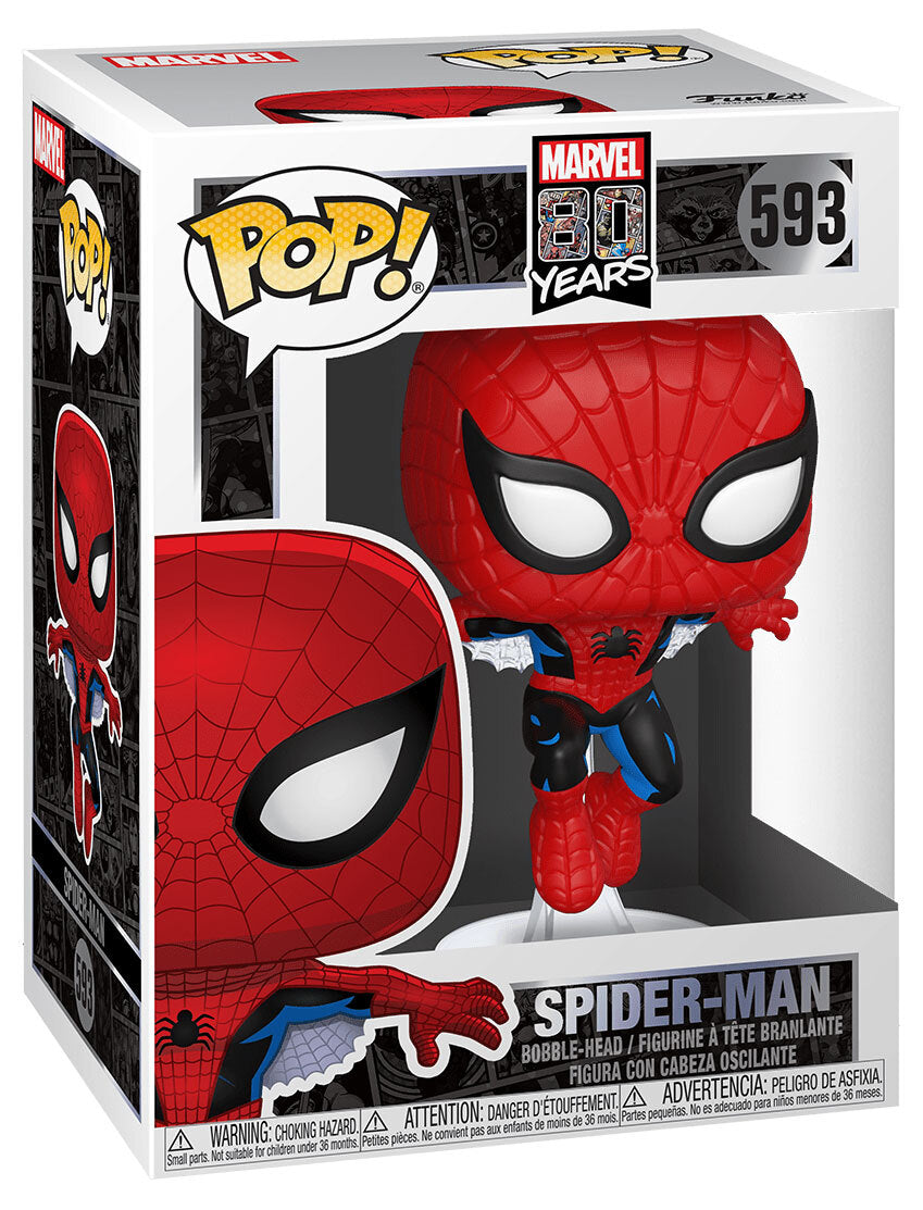 Funko Pop Marvel Spider - Man 80th Primera Aparicion